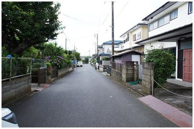 【前面道路含む現地写真】 | 藤沢市湘南台６丁目　売地