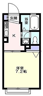 幸ハイツ-デザインリフォーム賃貸アパートの間取り