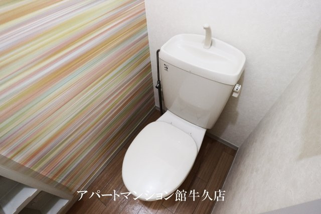 幸ハイツ-デザインリフォーム賃貸アパートのトイレ