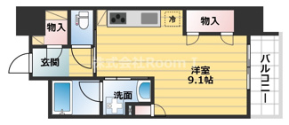 【間取り】 | KDX堺筋本町レジデンス