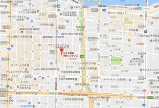 【地図】 | KDX堺筋本町レジデンス