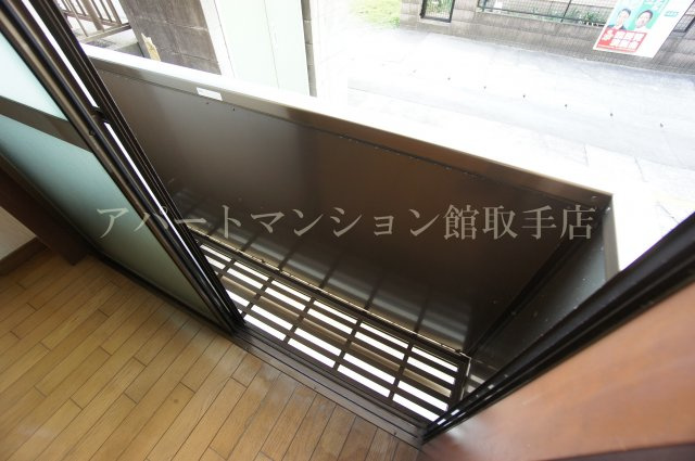 佐貫ルビーハイムⅠのバルコニー