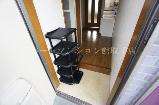 佐貫ルビーハイムⅠの玄関
