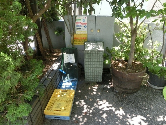 【その他共用部分】 | クレストカーサＩＤＡ | 敷地内ゴミ置場☆