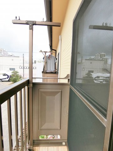 トミーハウス鹿島ガーデンⅠのバルコニー
