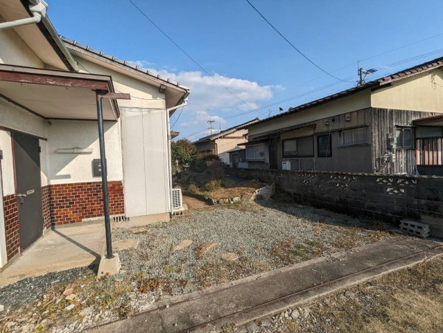 野田借家の駐車場