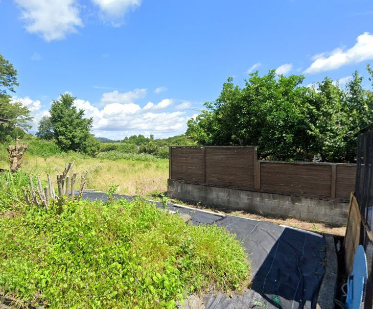 都城市上水流町の売地の外観