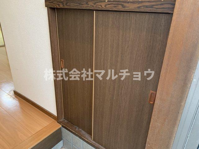 プレジデンス稲成の収納|専用の収納スペースです