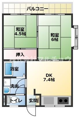 プレジデンス稲成の間取り