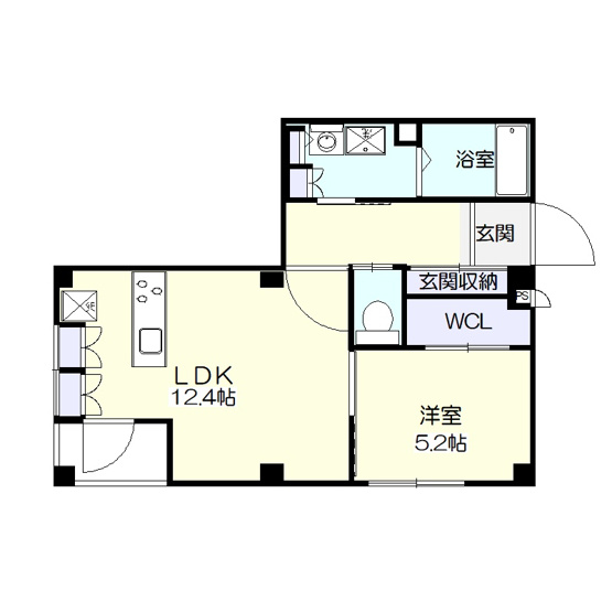 【間取り】 | A-CUBE HONMACHI
