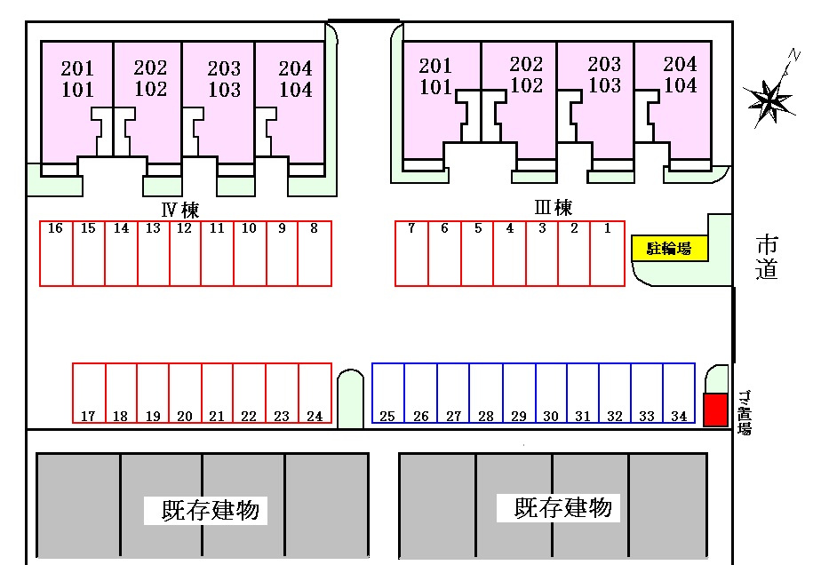 セイバリーⅣの区画図