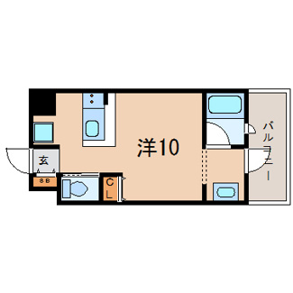 【間取り】 | ラ・ウェゾン上沢通　鴎風館