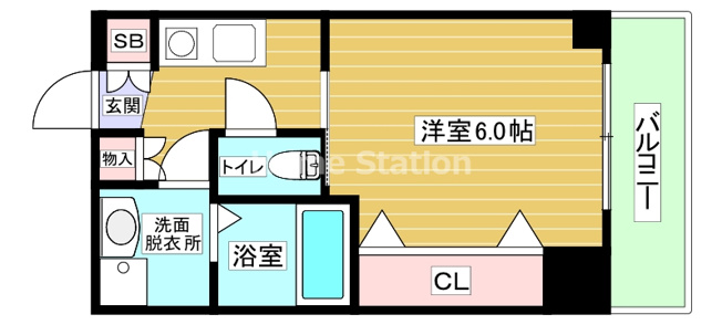 【間取り】 | ウインズコート西梅田