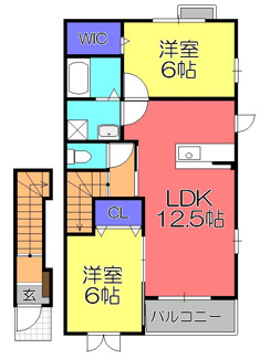 【間取り】 | プラシード緑町