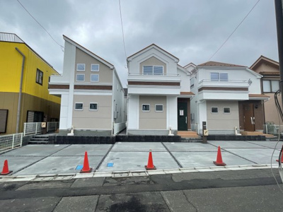 【外観】 | 仲介手数料無料　府中市南町3丁目新築戸建て3棟現場３号棟