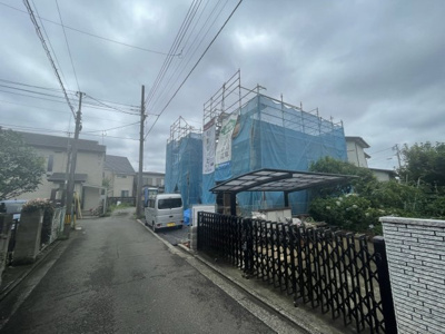 【前面道路含む現地写真】 | 府中市西原町2丁目新築戸建て2棟　2号棟