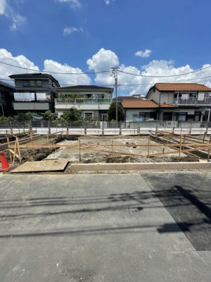 【前面道路含む現地写真】 | 府中市天神町2丁目新築戸建て5棟　４号棟