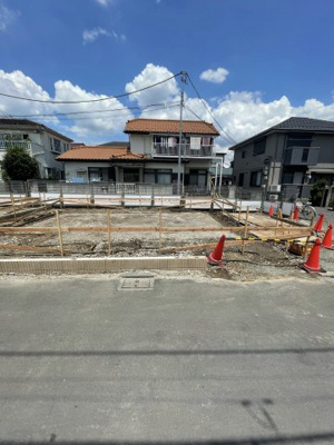【前面道路含む現地写真】 | 府中市天神町2丁目新築戸建て5棟　５号棟