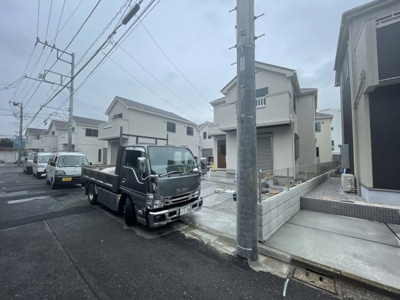 【前面道路含む現地写真】 | 府中市浅間町3丁目新築戸建て10棟　９号棟