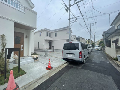 【前面道路含む現地写真】 | 府中市浅間町3丁目新築戸建て10棟　９号棟