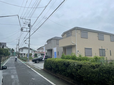 【前面道路含む現地写真】 | 府中市緑町1丁目新築戸建て4棟　４号棟 | 前面道路含む現地写真です