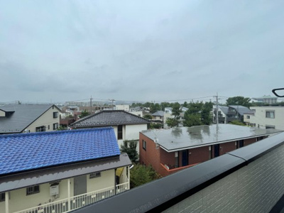 【展望】 | 府中市清水が丘2丁目新築戸建て10棟　D号棟 | 暖かな日差しのふりそそぐバルコニー