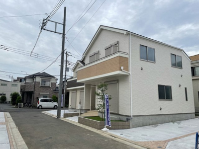 【前面道路含む現地写真】 | 府中市矢崎町3丁目新築戸建て6棟　B号棟