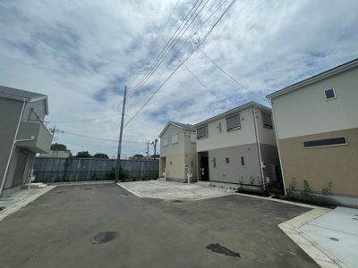 【前面道路含む現地写真】 | 府中市矢崎町5丁目新築戸建て17棟現場１２号棟