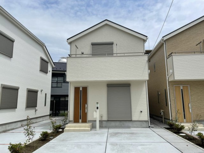 【外観】 | 仲介手数料無料　府中市矢崎町5丁目新築戸建て17棟現場８号棟