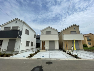 【外観】 | 仲介手数料無料　府中市矢崎町5丁目新築戸建て17棟現場８号棟