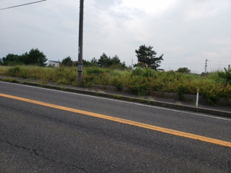 【前面道路含む現地写真】 | 東伯郡湯梨浜町はわい長瀬土地2
