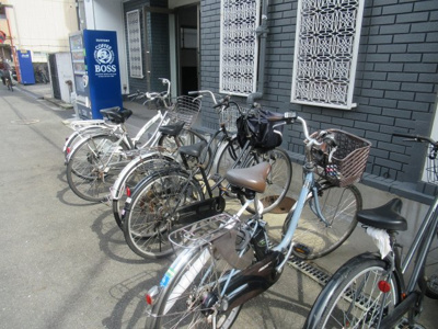 【その他共用部分】 | リッチフィールド（八戸ノ里賃貸） | 駐輪場です