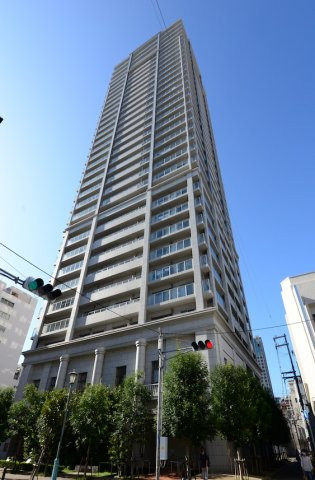 ライオンズタワー神戸元町の外観|おしゃれな外観です