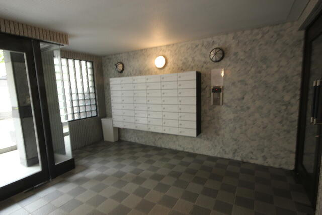 郵便受けも新設