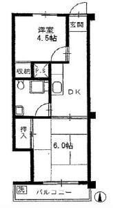 【間取り】 | 三田向原コーポ