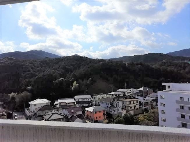 デュオ柏原１号棟の展望