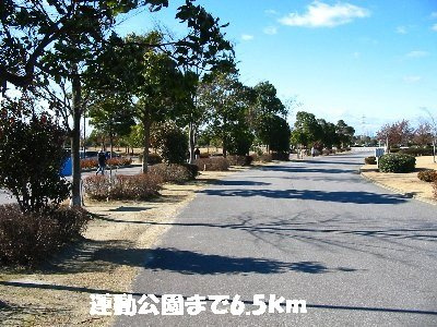 【周辺】 | ハイツリーヒルズＢ | 運動公園まで6500m