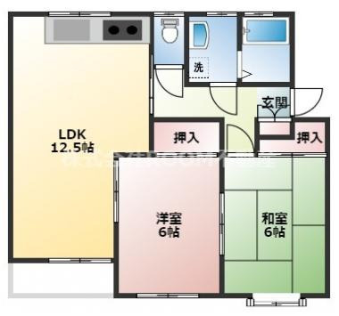 グリーンヒルの間取り