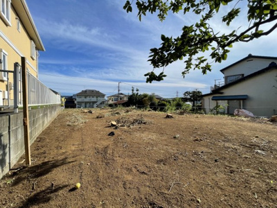 【前面道路含む現地写真】 | 市ケ尾町売地