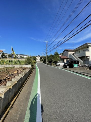 【前面道路含む現地写真】 | 市ケ尾町売地