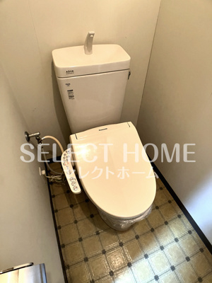 【トイレ】 | コーポれう | 落ち着いたトイレです