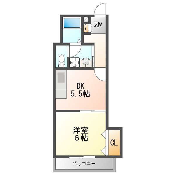 レオンハイツの間取り