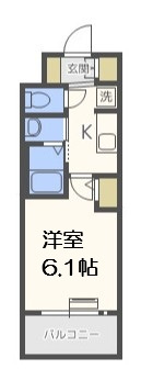 【間取り】 | エステムコート難波WEST-SIDEⅥグラッド