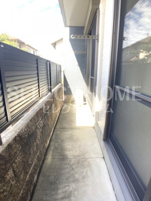 【バルコニー】 | ベルパーク丸山D棟 | バルコニーからの眺めを楽しみながら食事をしませんか