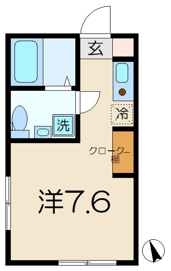 【間取り】 | Les Ailes 4