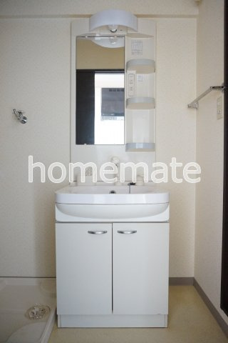 熊本市南区田井島１丁目の賃貸マンションの独立洗面台