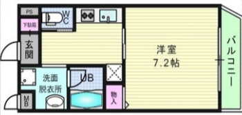 【間取り】 | ルクール今里