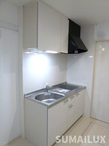 熊本市中央区本荘２丁目のアパートのキッチン