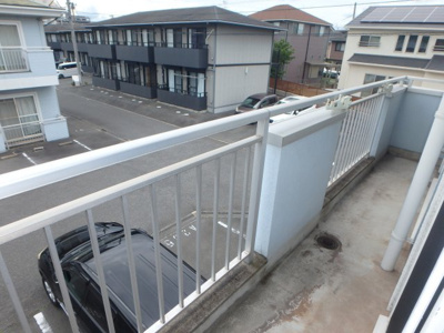 【バルコニー】 | ビバリーガーデン大島Ａ | 大島　ビバリーガーデン大島Ａ　2ＤＫ　バルコニー