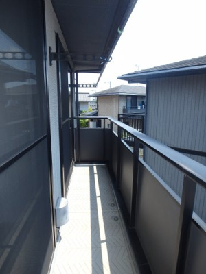 【バルコニー】 | ビバリースクエアＣ | 大島　ビバリースクエアＣ　1LDK　バルコニー